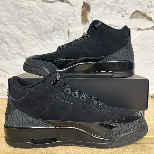 Air Jordan 3 Black Cat (2025) Sz 10