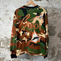Chrome Hearts Matty Boy Caution Camo Long Sleeve Sz M