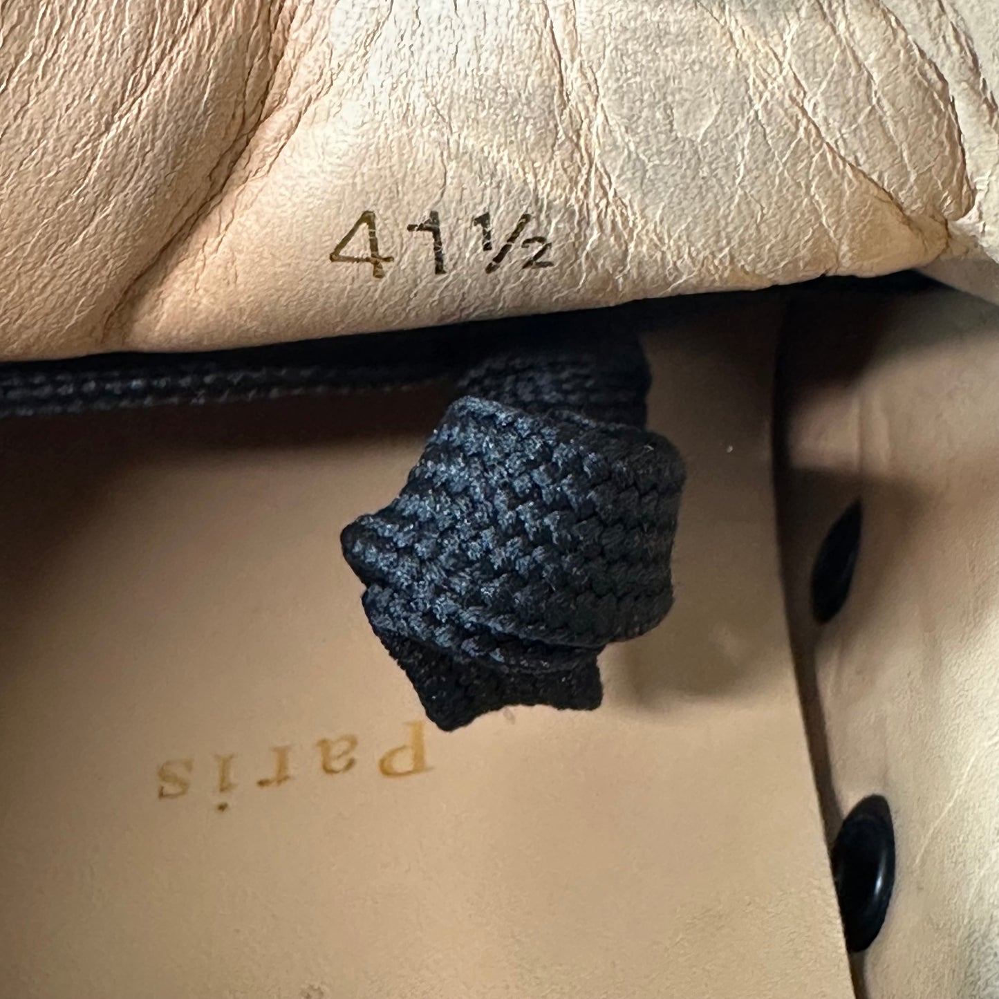 Christian Louboutin Triple Black Leather Sneaker Sz 8.5 (41.5)