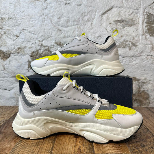 Dior B22 Yellow Gray White Sneaker Sz 12 (45)