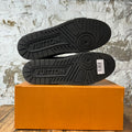 Louis Vuitton Black Monogram Trainer Sneaker Sz 13.5 (12LV)