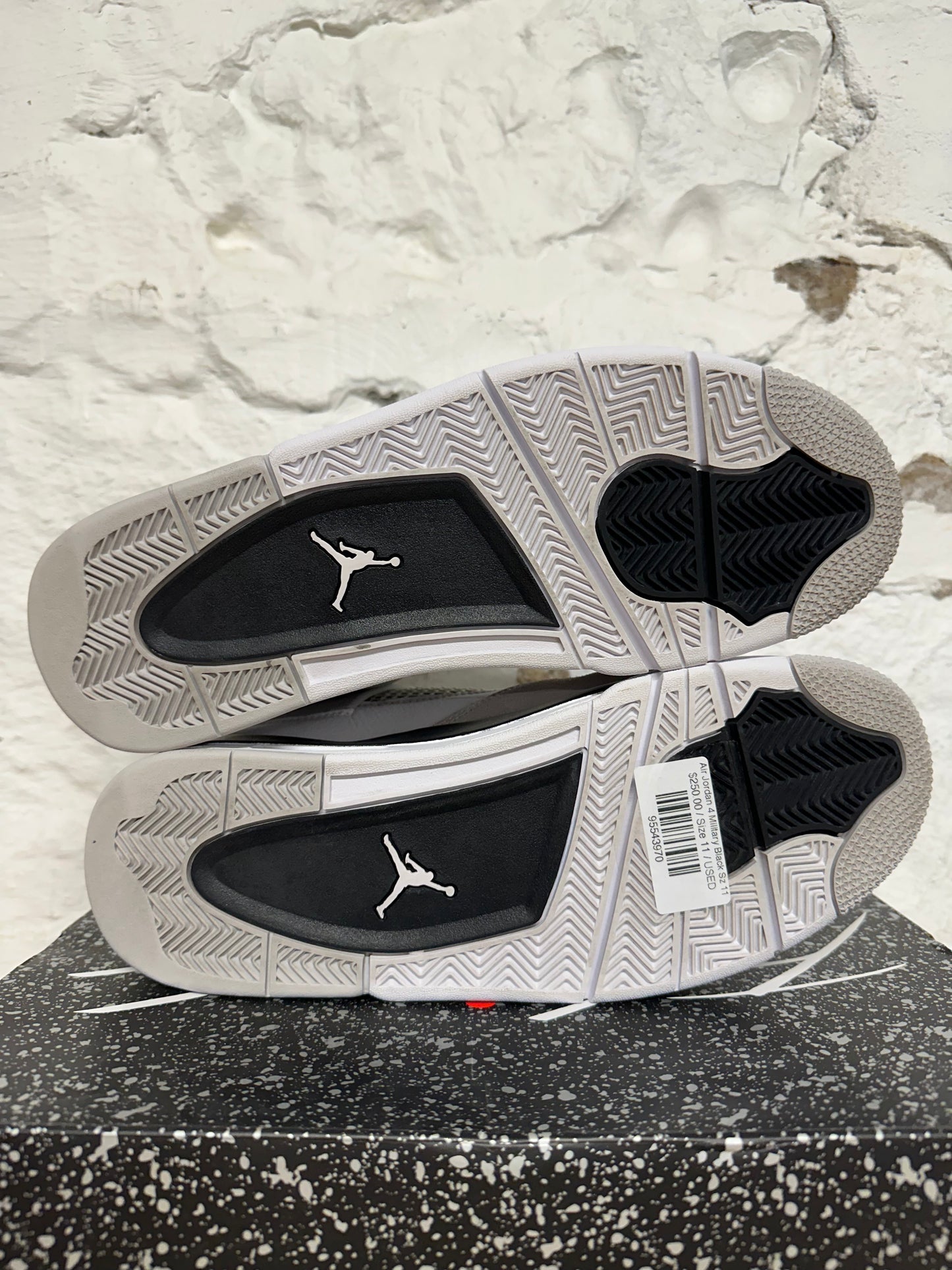 Air Jordan 4 Military Black Sz 11