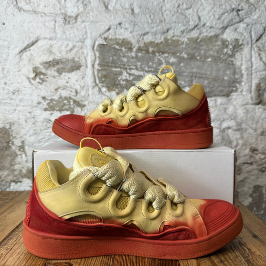 Lanvin Curb Venus Red Radiant Sneaker Sz 12 (45)