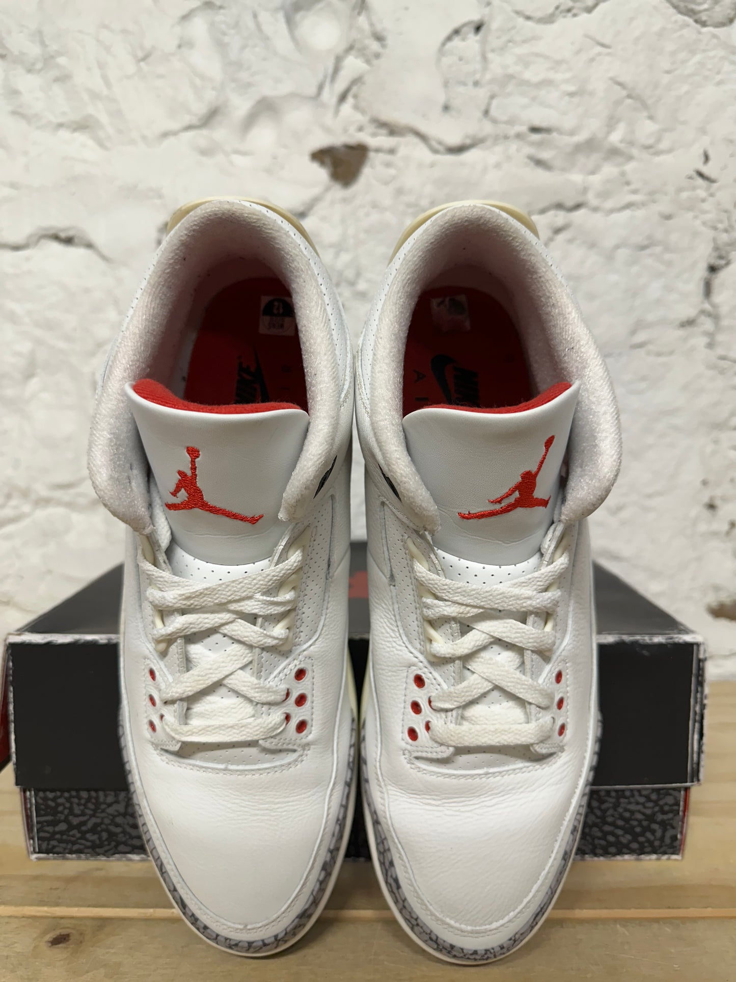 Air Jordan 3 White Cement Reimagined Sz 12