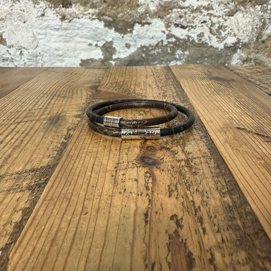 Louis Vuitton Ebene Graphite Double Keep It Bracelet