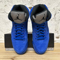 Air Jordan 5 Blue Suede Sz 14