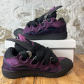Lanvin Curb Purple Black Batman Sneaker Sz 10 (43)