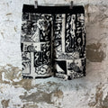 Louis Vuitton Comic Print Wool Shorts Sz M