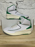 Air Jordan 2 Lucky Green Sz 7Y