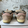 Lanvin Curb Black White Lace Pink Sneaker Sz 9 (42)