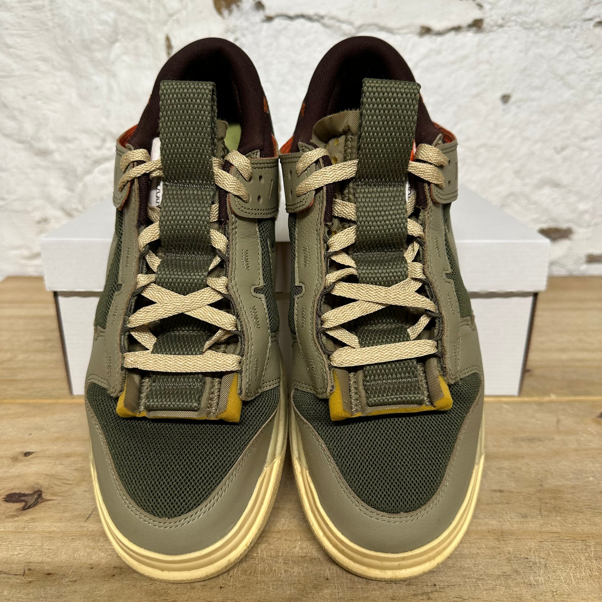 Nike Dunk Low Jumbo Medium Olive Sz 10.5