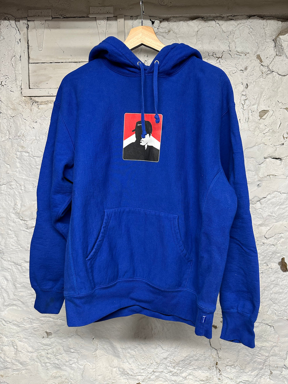Supreme Portrait Blue Hoodie Sz M