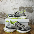 Balenciaga 3XL Grey Neon Green Sneaker Sz 10 (43)