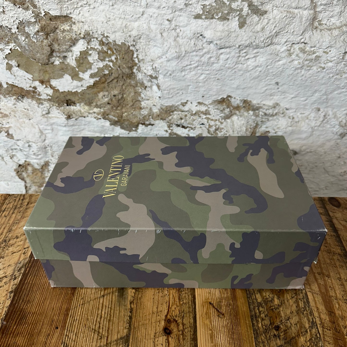 Valentino Gray Camo Rock Runner Sneaker Sz 10 (43)