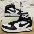 Nike Air Force 1 Mid Stussy Bone Black Sz 13