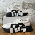 Dolce Gabbana Black White Daymaster Sneaker Sz 10