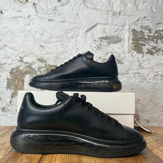 Alexander Mcqueen Triple Black Translucent Sole Sneaker Sz 11 (44)