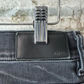 Amiri Plain Faded Black Denim Jeans Sz 30