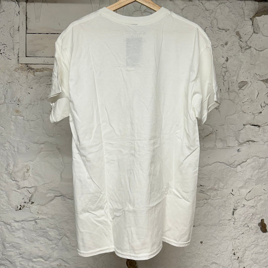 Kaws CPFM White T-Shirt Sz L