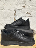 Nike Air Force 1 Low Supreme Black Sz 8.5