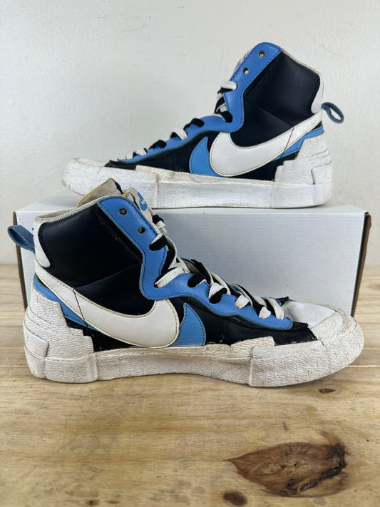 Nike Blazer Mid Sacai Blue Black Sz 9.5
