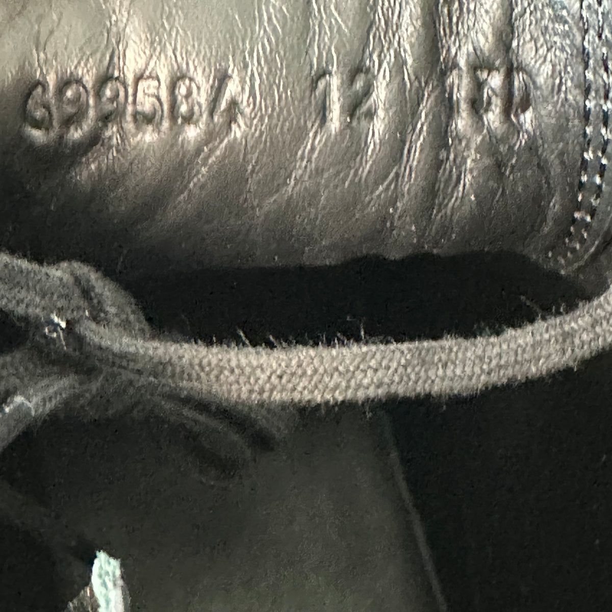 Gucci GG Embossed Monogram Calf Boot Sz 12
