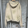 Vale Garden Beige Zip Up Hoodie Sz XL