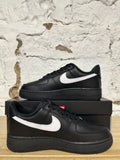 Nike Air Force 1 Low Supreme Black White Sz 7.5 DS
