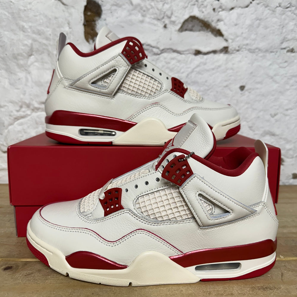 Air Jordan 4 Valentines Day Sierra Red Sz 9.5 (11W) DS