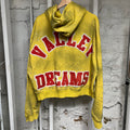 Vale Forever Sun Clust Yellow Zip-Up Hoodie Sz XL DS