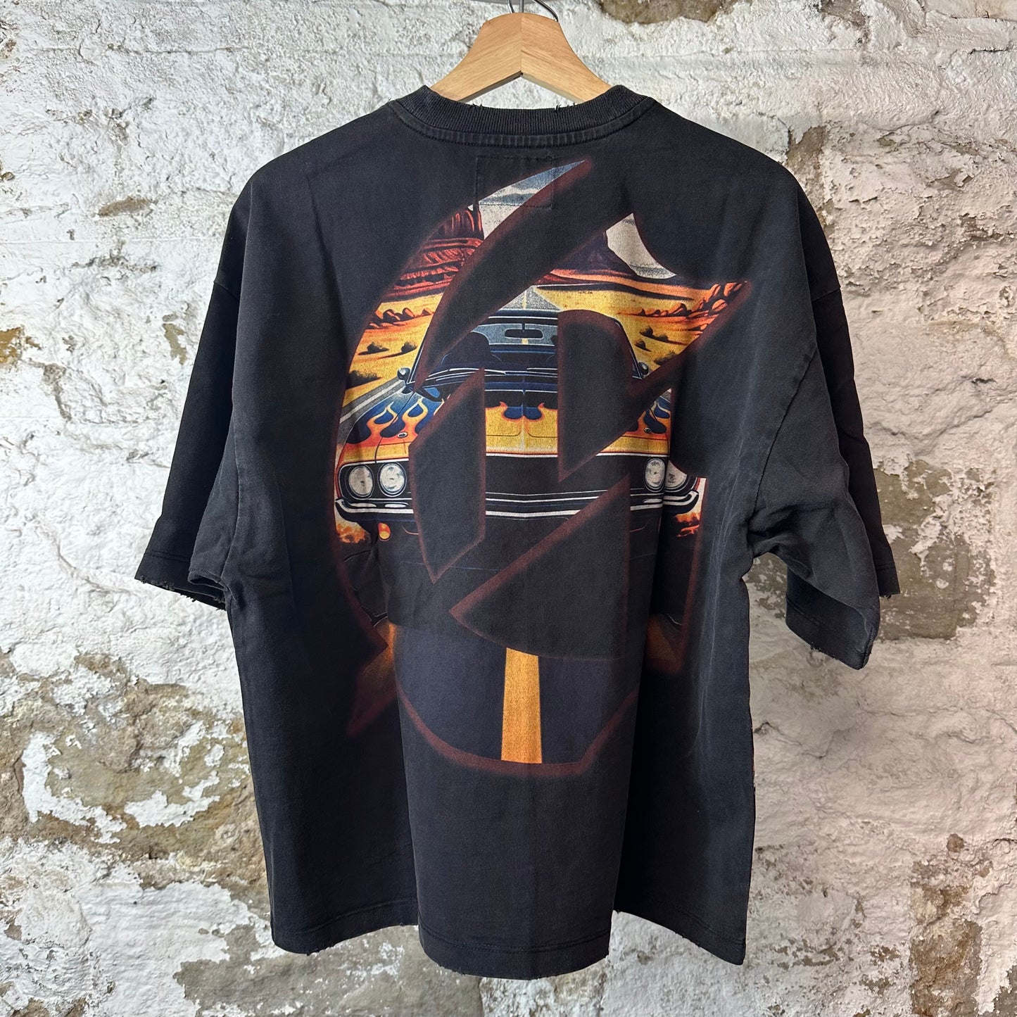 Godspeed On The Run Black T-Shirt NEW