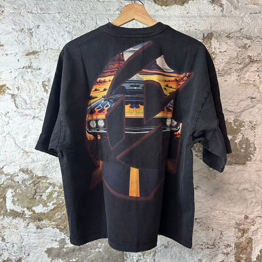 Godspeed On The Run Black T-Shirt NEW