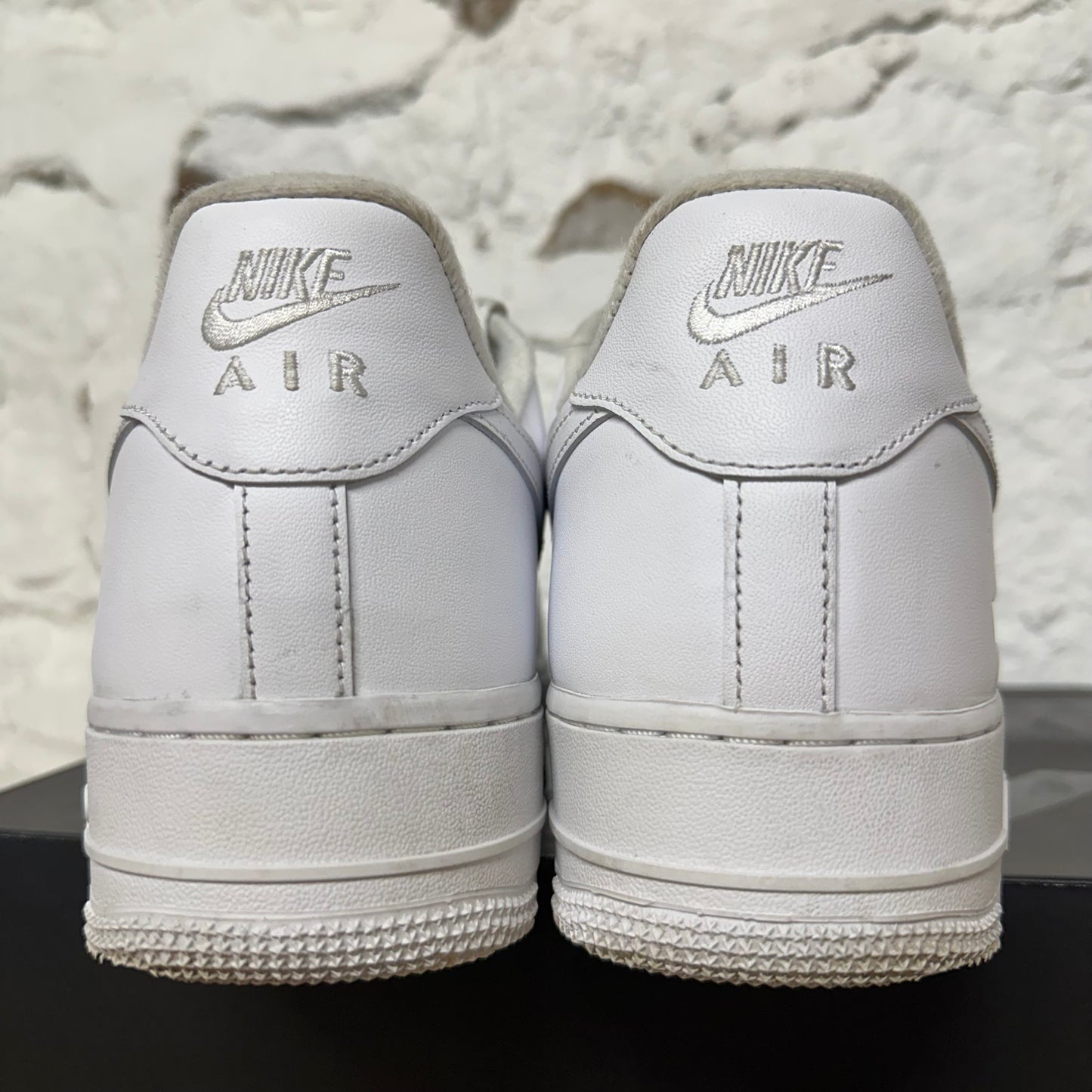 Nike Air Force 1 Low Supreme White Sz 12