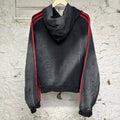 Vale Anthem Black Track Hoodie Sz L