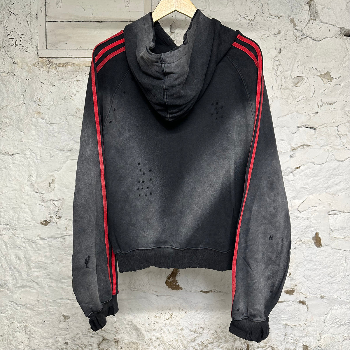 Vale Anthem Black Track Hoodie Sz L