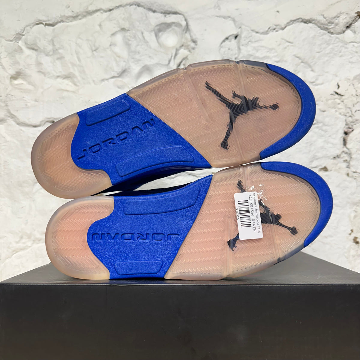Air Jordan 5 Blue Suede Sz 13 DS