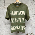 Saint Vanity Saint Was Here Green T-Shirt Sz M