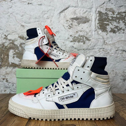 Off-White Court 3.0 Blue White Sneaker Sz 11 (44)