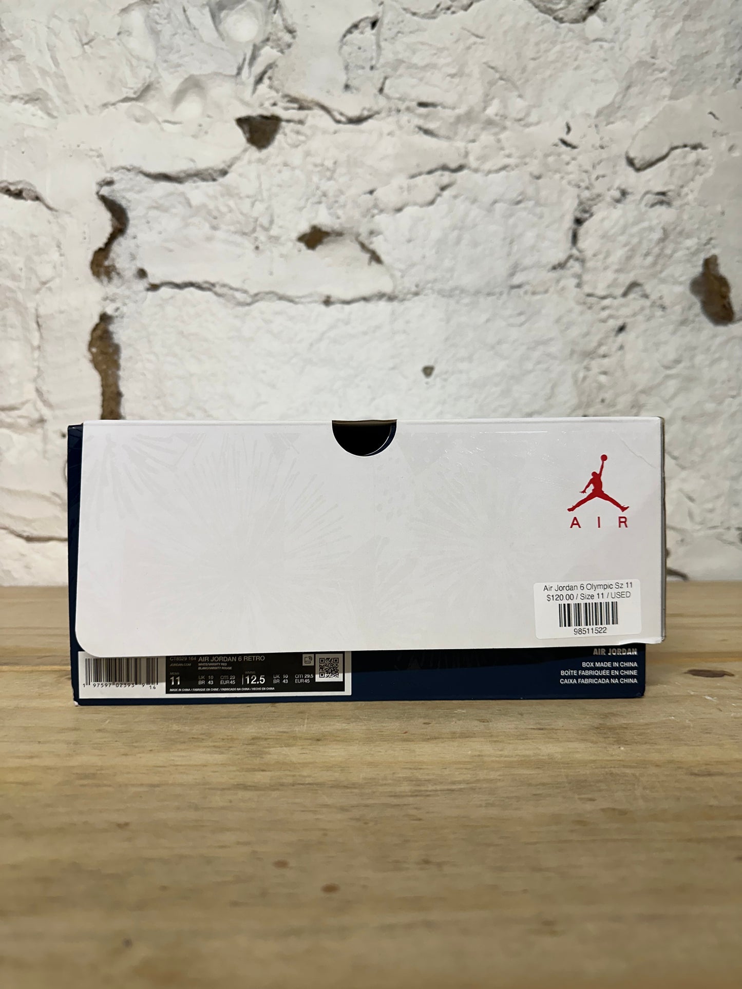 Air Jordan 6 Olympic Sz 11