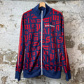 Palm Angels Navy Red Track Jacket Sz XXL