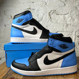 Air Jordan 1 Blue UNC Toe Sz 12 DS