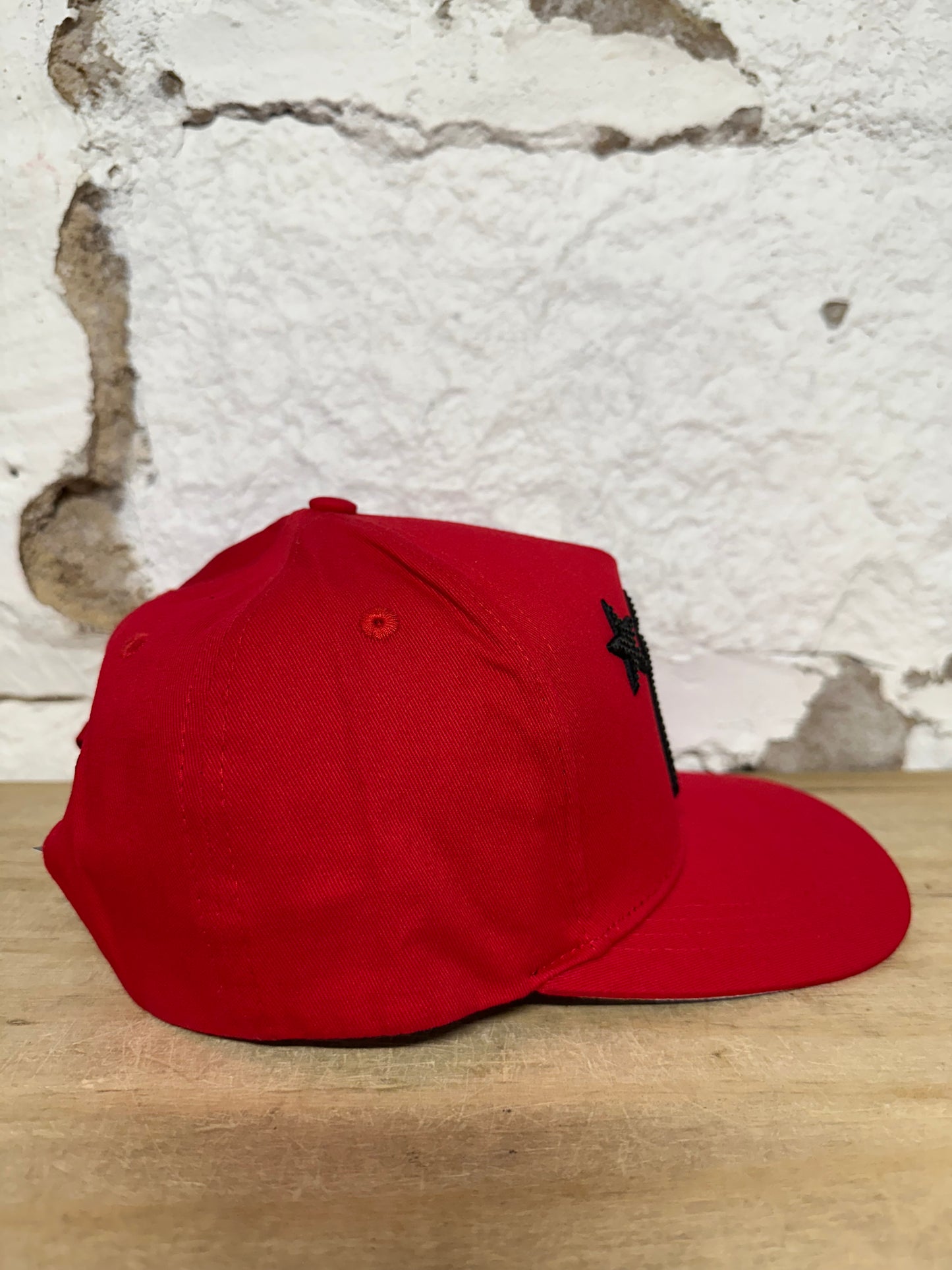 Hellstar NY Yankees Red Rhinestone Snapback Hat DS