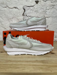 Nike Sacai LDWaffle White Nylon Sz 10.5