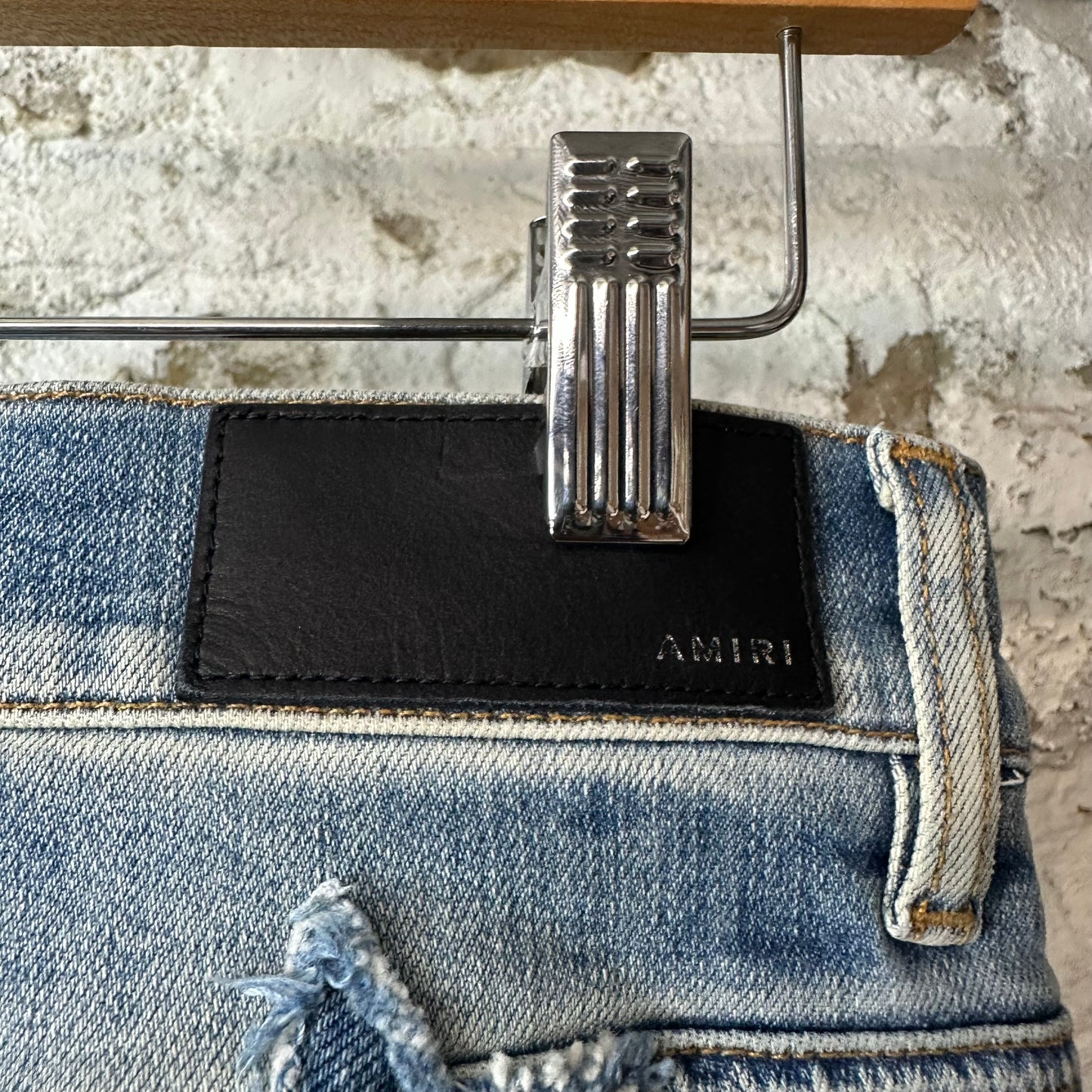 Amiri Denim Star Chemist Blue Denim Jeans Sz 32
