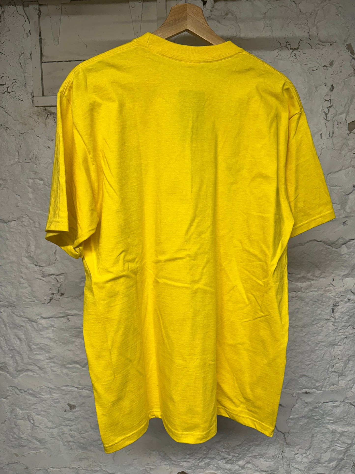 Supreme NY Yellow T-Shirt Sz L