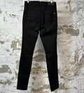 Amiri DIstressed Plain Black Denim Jeans Sz 32