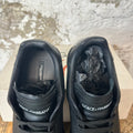 Dolce Gabbana Triple Black Leather Portofino Sneaker Sz 12