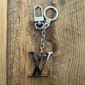 Louis Vuitton Porte Cles Initial Silver Keychain