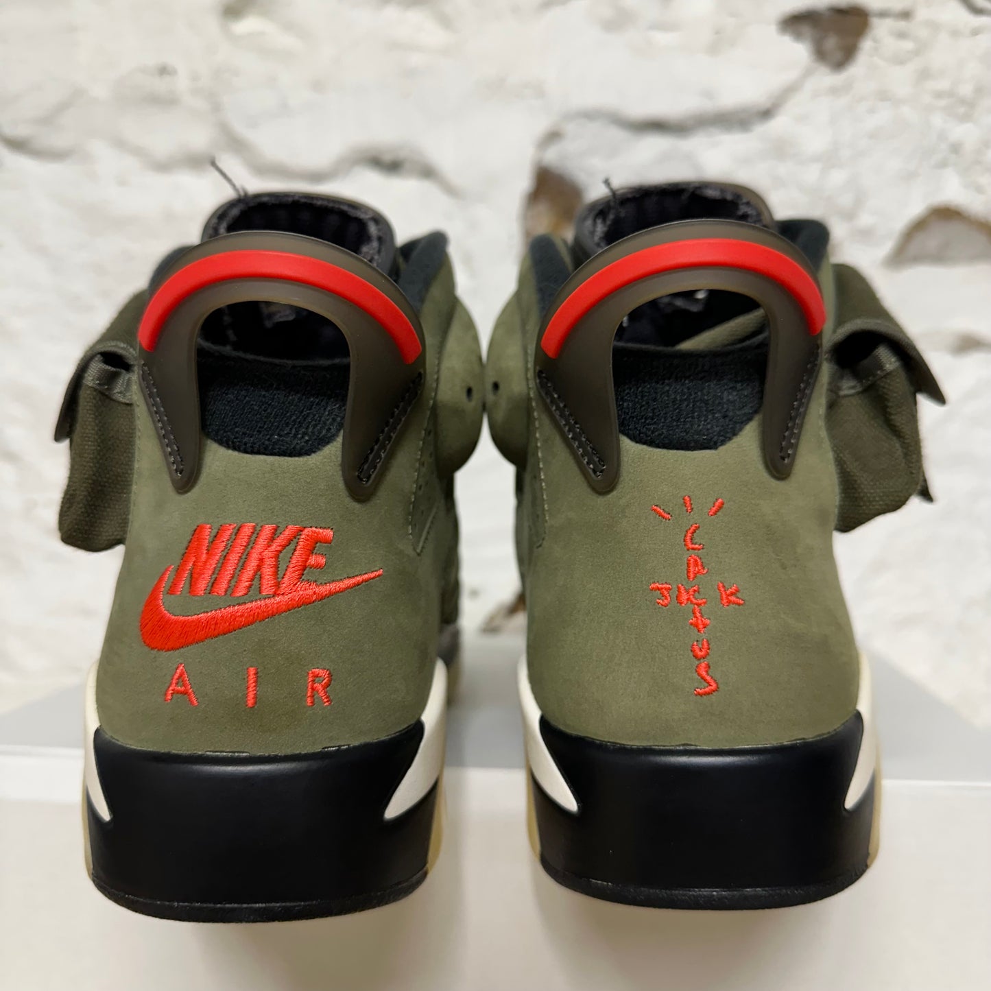 Air Jordan 6 Travis Scott Olive Sz 9