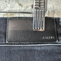 Amiri MX1 Cracked Blue Black Denim Jeans Sz 30